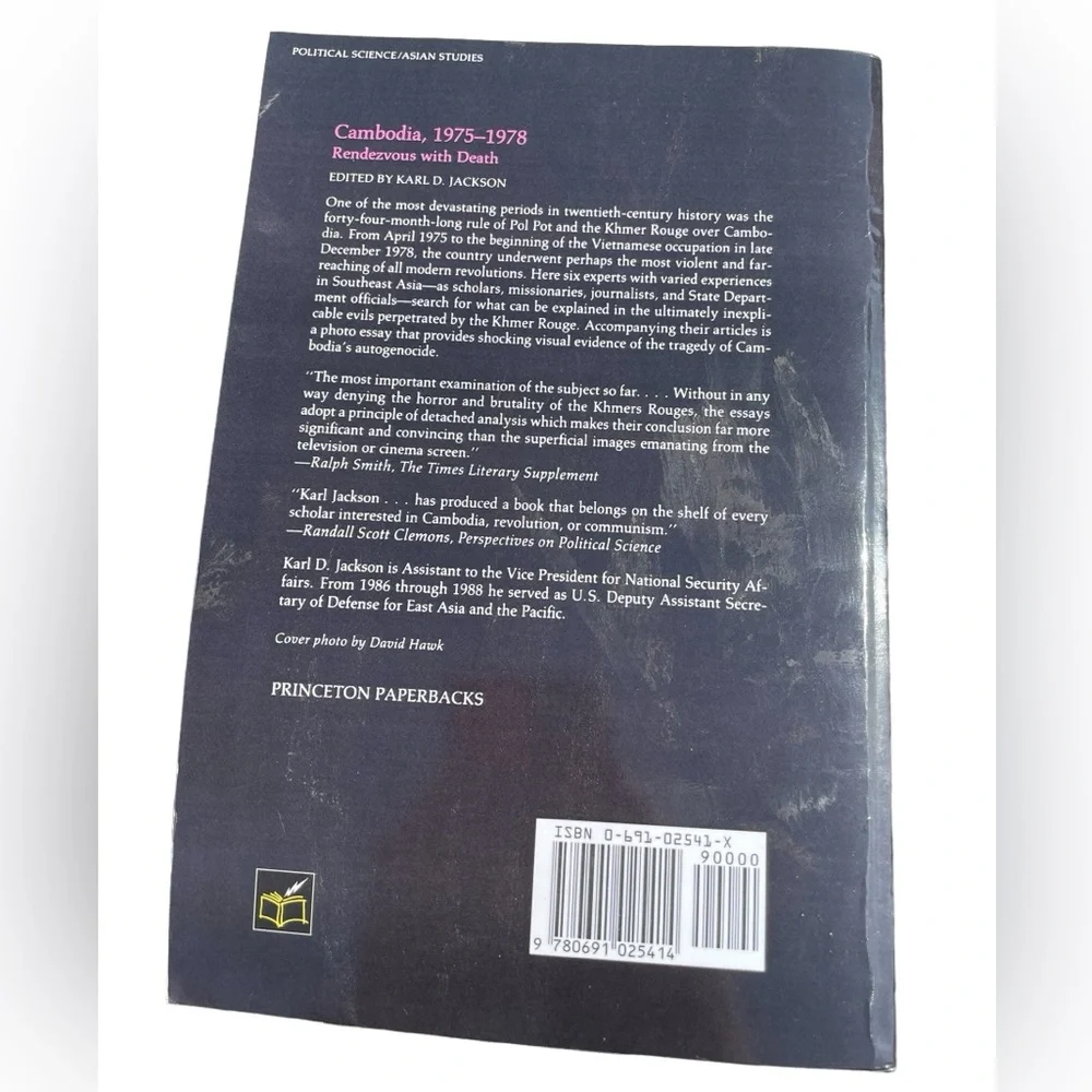 Cambodia 1975-1978 Rendezvous With Death Softcover Book